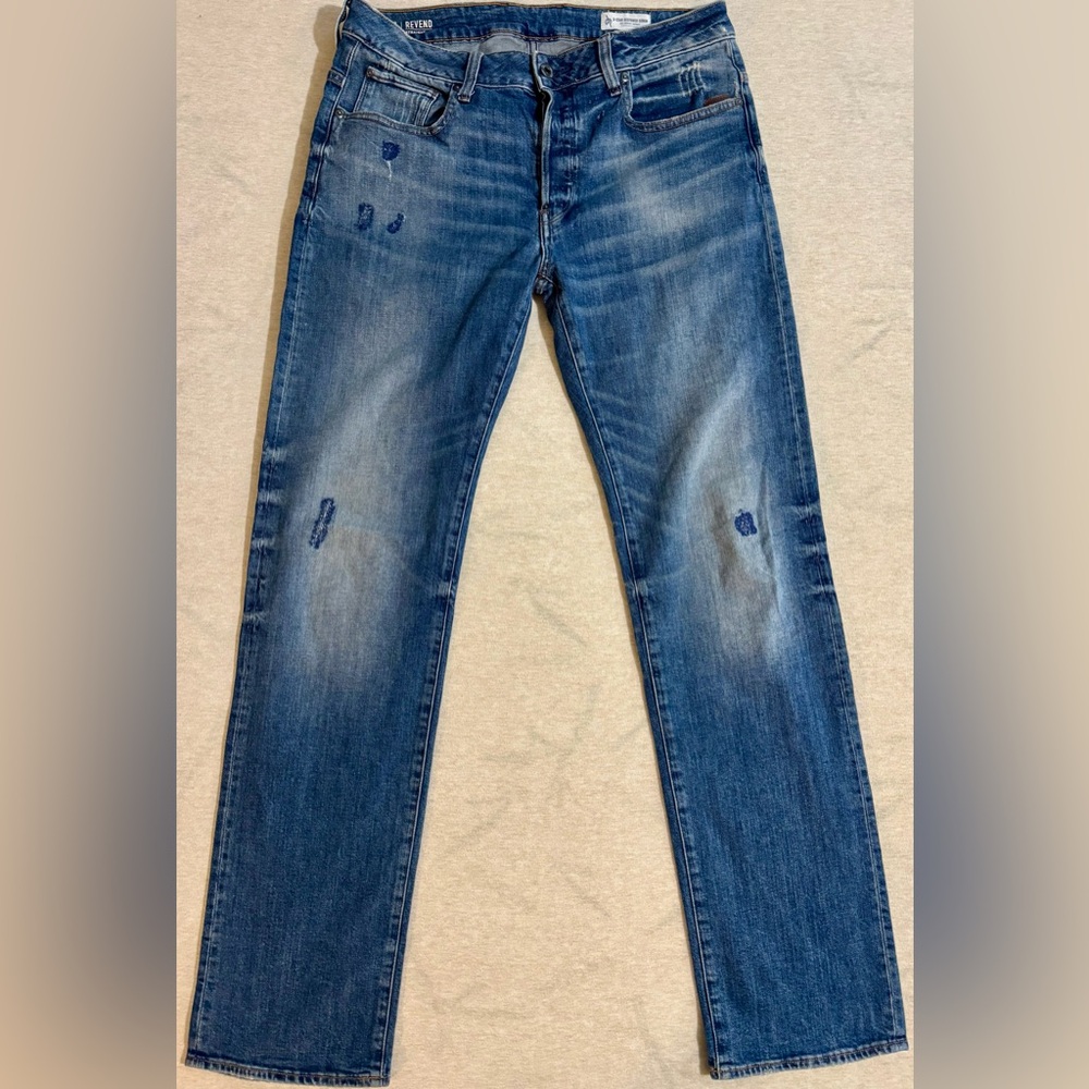 G•Star Men’s Revend Blue Jeans